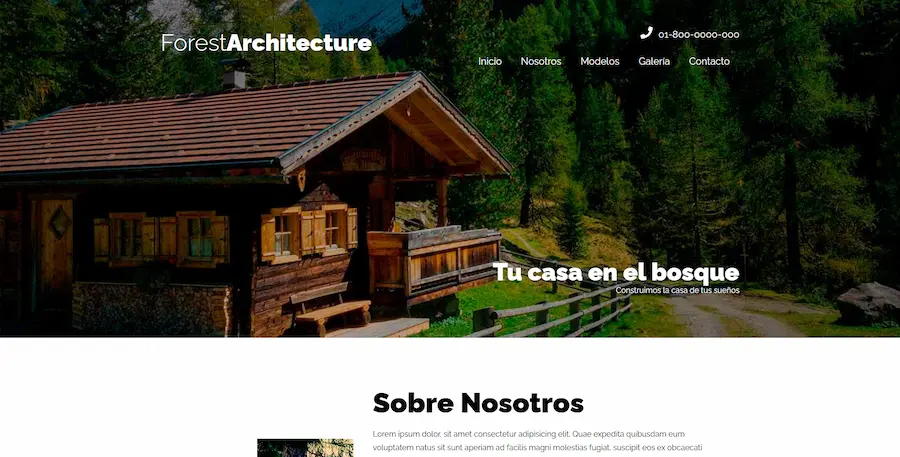 Architecture template