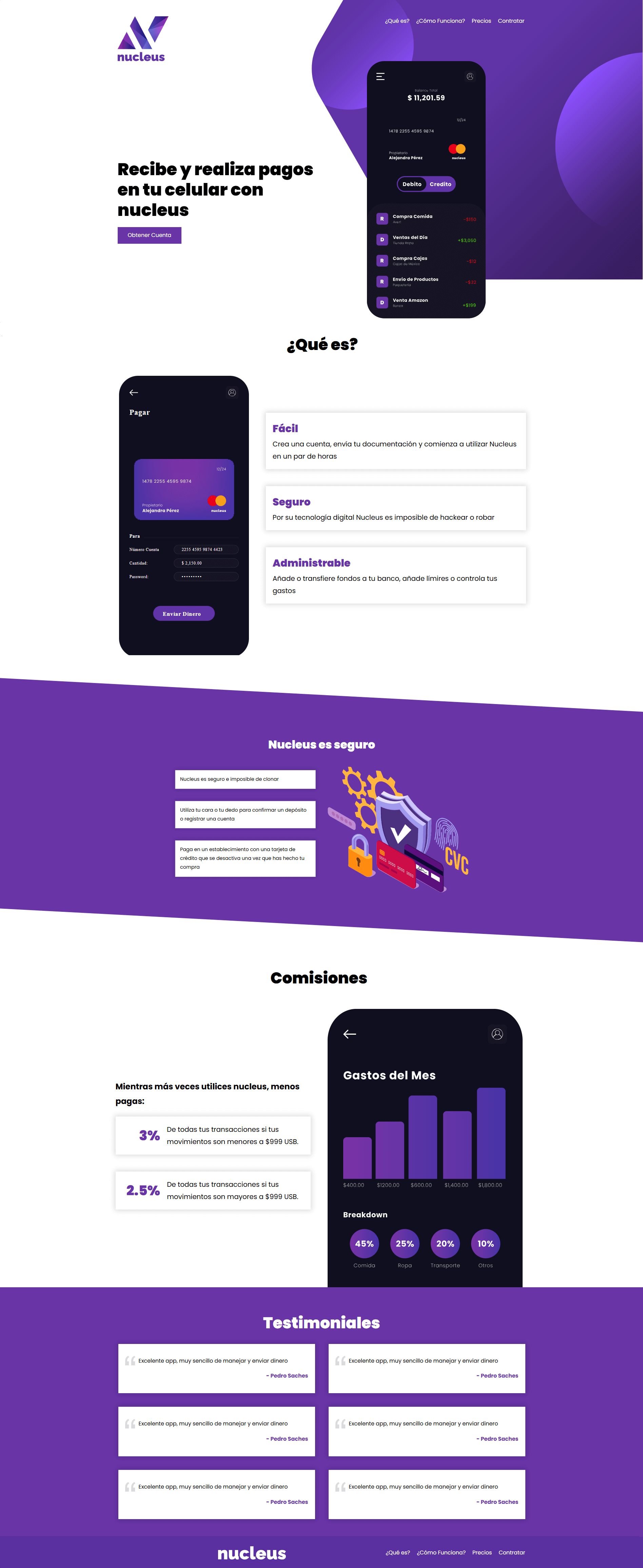 template de nucleus